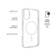 Fixed | MagPure | Back Cover | Apple | iPhone 16 | TPU | Clear FIXPUM-1400