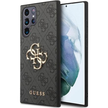 GUESS | GUHCS24L4GMGGR | Back Cover | Samsung | Galaxy S24 Ultra | TPU/PC | Black GUHCS24L4GMGGR
