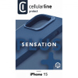 Cellularline Sensation Case iPhone 15 Blue