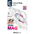 Cellularline SPIN MAG MagSafe Case iPhone 16 Clear