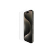 Belkin | ScreenForce Pro | UltraGlass2 Anti-Microbial Screen Protector | Apple | For iPhone 15 Pro | Glass | Transparent | Clear Screen Protector SFA097ec