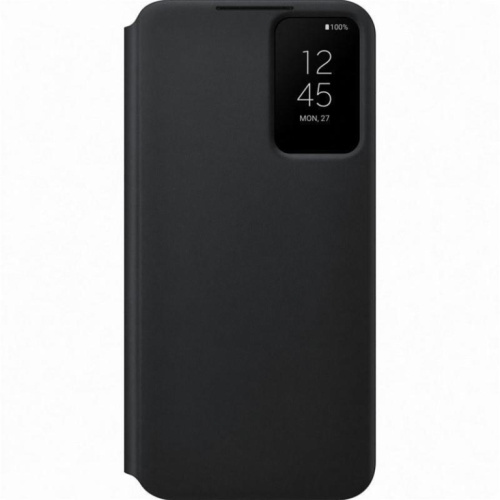 Samsung Galaxy S22+ S-View Flip Cover, must - Nutitelefoni kaaned / EF-ZS906CBEGEE