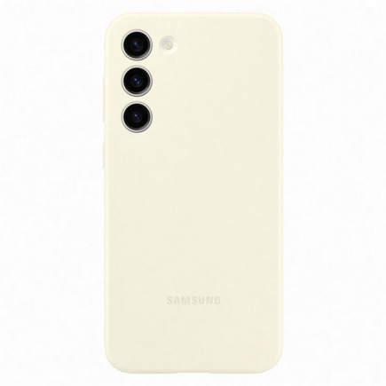 Samsung Silicone Cover, Galaxy S23+, beež - Ümbris / EF-PS916TUEGWW