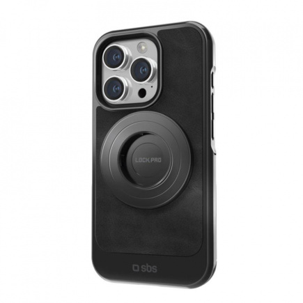 SBS LockPro case, iPhone 15 Pro, must - Nutitelefoni ümbris / TEURIP1561P