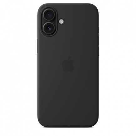 Apple Silicone Case with Magsafe, iPhone 16 Plus, must - Ümbris / MYY93ZM/A