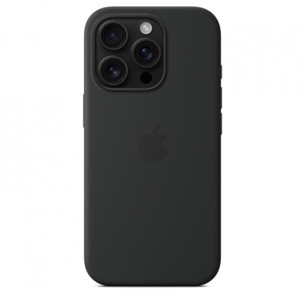Apple Silicone Case with Magsafe, iPhone 16 Pro, must - Ümbris / MYYJ3ZM/A