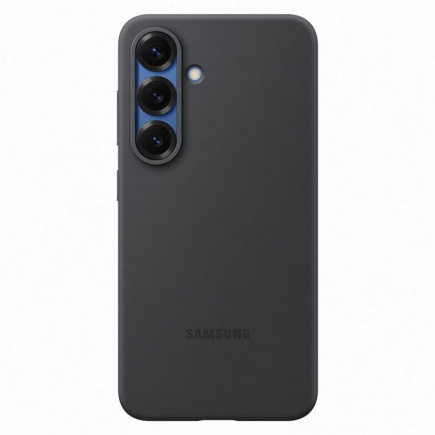 Samsung Silicone Case, Galaxy S25, must - Ümbris / EF-PS931CBEGWW
