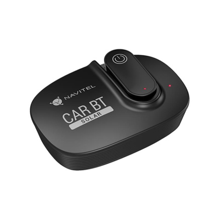 Navitel SOLAR CAR BT, must - Bluetooth-käed-vabad seade / BLUHFPNAVISOLAR