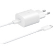Galaxy Fast Charger USB Type C 25W 1m White OEM