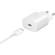 Galaxy Fast Charger USB Type C 25W 1m White OEM
