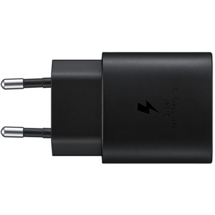 Ladeadapter schwarz. 25 Watt