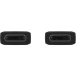 SAMSUNG USB Type-C zu USB Type-C Kabel EP-DA70 Must