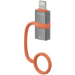 4smarts USB-C auf Adapter Lightning PD 27W 2er Set, grau