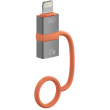 4smarts USB-C auf Adapter Lightning PD 27W 2er Set, grau