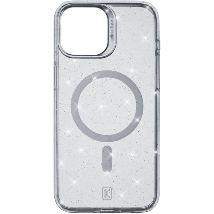 Cellularline Sparkle MagSafe Case MAG iPhone 15 trans.