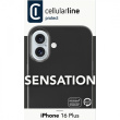 Cellularline Sensation Case iPhone 16 Plus Black