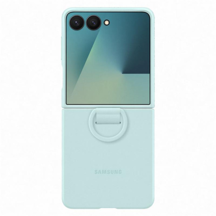 Samsung Silicone case, Galaxy Flip7, roheline - Silikoonümbris / EF-PF766TMEGWW
