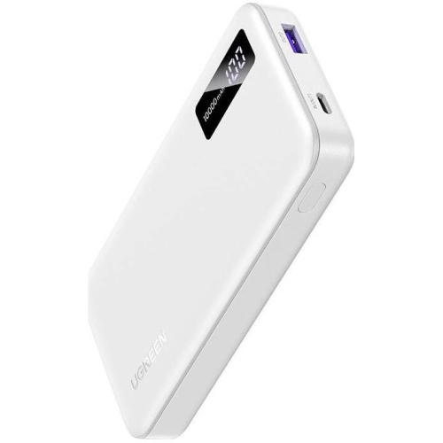 UGREEN 10000mAh Two-way Fast Charging Powerbank Valge