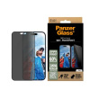 PanzerGlass Screen protector | Apple | iPhone 16/iPhone 15 | Glass | Black | Ultra-Wide Fit P2861