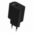 Gembird 2-port universal USB charger (A+C), 2.4 A | TA-UC-2AC12-01-BK TA-UC-2AC12-01-BK