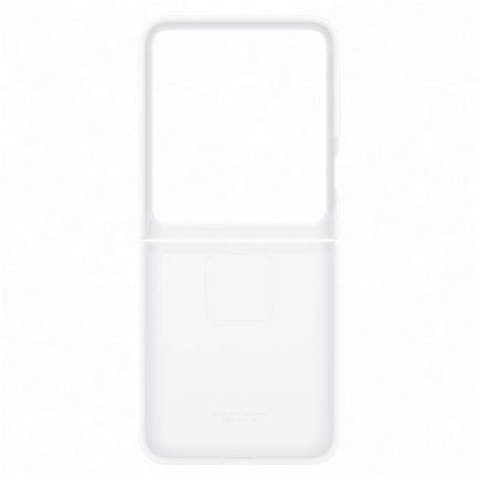 Samsung Silicone case, Galaxy Flip7 FE, valge - Silikoonümbris / EF-PF741TWEGWW