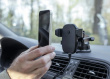 Extralink Car phone holder with wireless charging EPH-I1 auto clamp, black