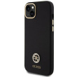 GUESS | GUHCP15M4DGPK | Back cover | Apple | iPhone 15 Plus/14 Plus | TPU, Silicone, Microfiber | Black GUHCP15M4DGPK