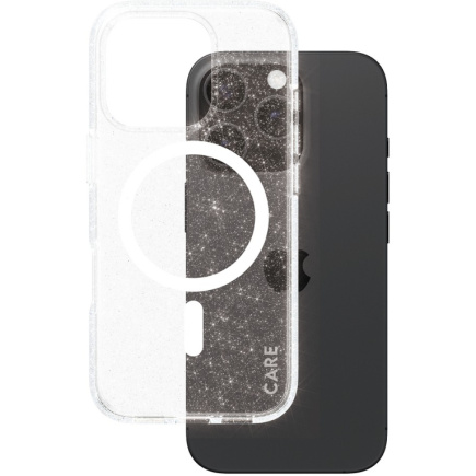 CARE Case Flagship Star Lit White MagSAFE iPhone 16 Pro