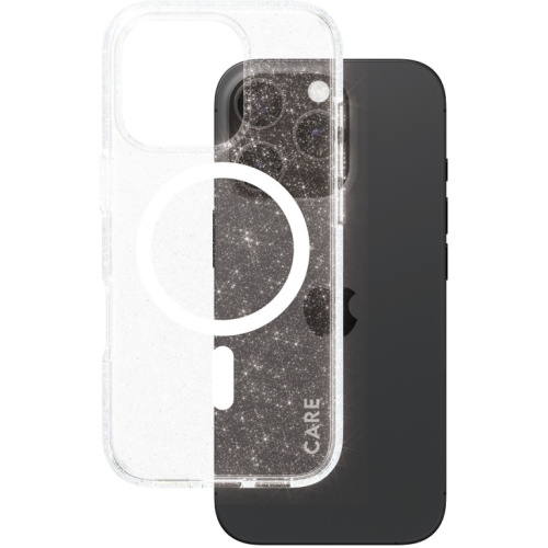 CARE Case Flagship Star Lit Белый MagSAFE iPhone 16 Pro