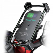 MOTORBIKE PHONE HOLDER FREEDCONN MC1W WITH INDUCTIVE CHARGER