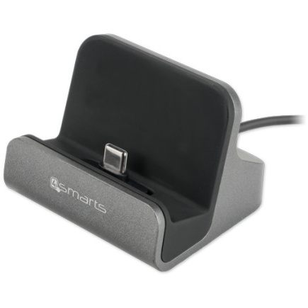 4smarts Charging Station VoltDock USB-C 10W. grau
