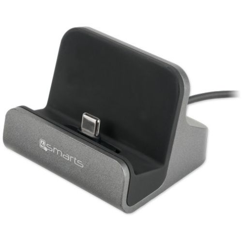 4smarts Charging Station VoltDock USB-C 10W. grau