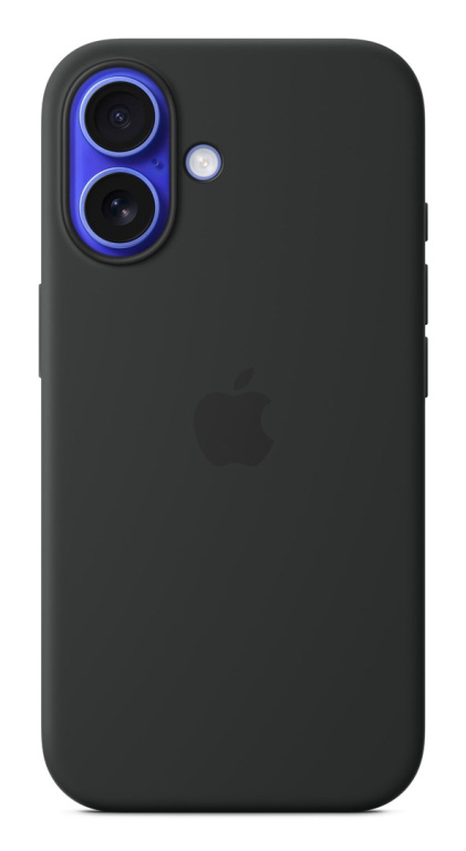 Apple iPhone 16 Silicone Case with MagSafe - Black