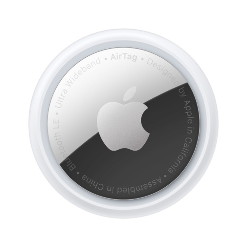 Apple AirTag Item Finder Silver, White WLONONWCRAYFB