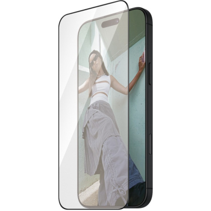 SAFE. by PanzerGlass Screen Black Frame iPhone 16 Pro. UWF