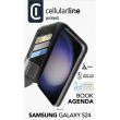 Cellularline Book Agenda 2 Case fr Samsung S24 Black