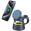 4smarts Qi2 Ladestation Aura Sound spacegrau