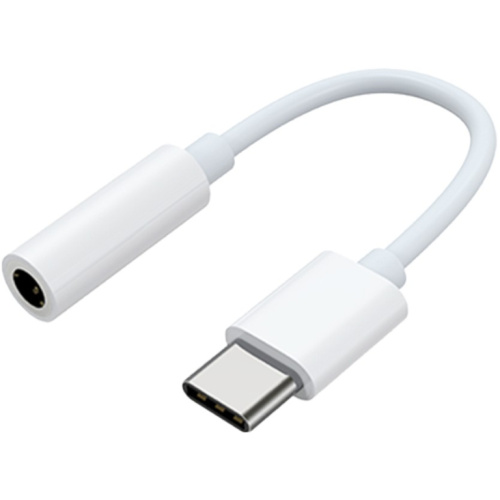 Mobeen USB-C - 3.5mm Kopfhreranschl. Adapter Valge