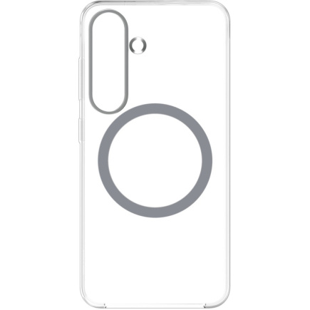 Yuchuan Clear Magnet Case Qi2 fr Galaxy S25. Transparent