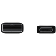 Samsung EP-DG930 Handykabel USB A USB C Schwarz 1.5 m