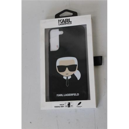 Taastatud. Karl Lagerfeld KLHCS22MSLKHBK S22+ S906 black hardcase Silicone Karl`s Head DIRTY PACKAGING | Karl Lagerfeld DIRTY PACKAGING KLHCS22MSLKHBKSO