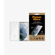 PanzerGlass | Samsung | Galaxy S22 Ultra | Tempered glass | Black | Case friendly. Compatible with ultrasonic fingerprint sensor. 100 % touch sensitivity. Antibacterial (ISO 22196 certified & JIS 22810 approved) | Screen Protector 7295