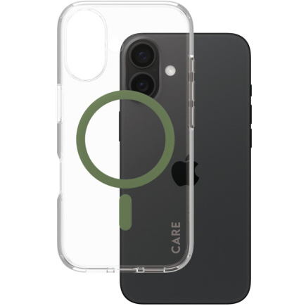 CARE Case Flagship Green MagSAFE iPhone 16