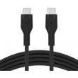 Belkin Flex USB-C/USB-C Kabel, Schnellladen bis 60W,1m schwarz
