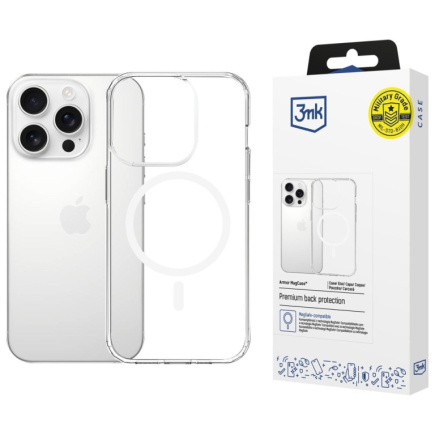 3MK Armor MagCase iPhone 16 Pro Max MagSafe clear