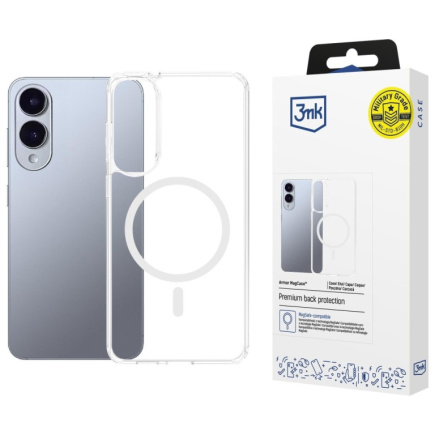 3MK Armor MagCase Samsung S25 Edge MagSafe clear