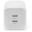 Mini Charger DIGITUS 2-Port 65W 2x USB-C 45W+20W weiß