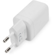 Charger 1x USB-A / 1x USB-C 30W Dual Port 1x 24A 1x 3A QC3.0 DIGITUS