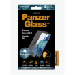 PanzerGlass | Samsung | Galaxy S20 FE CF | Glass | Black | Works with face recognition and is compatible with the in-screen fingerprint reader; Case Friendly | Clear Screen Protector 7243
