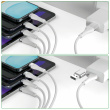 4smarts USB-C/A Multi-Ladekabel 4in2 1,2m, wei